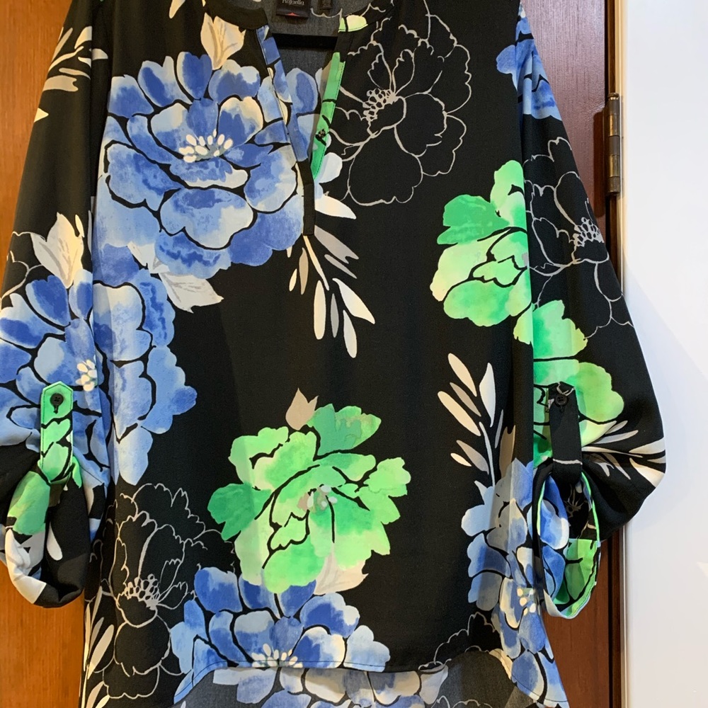 Floral print top